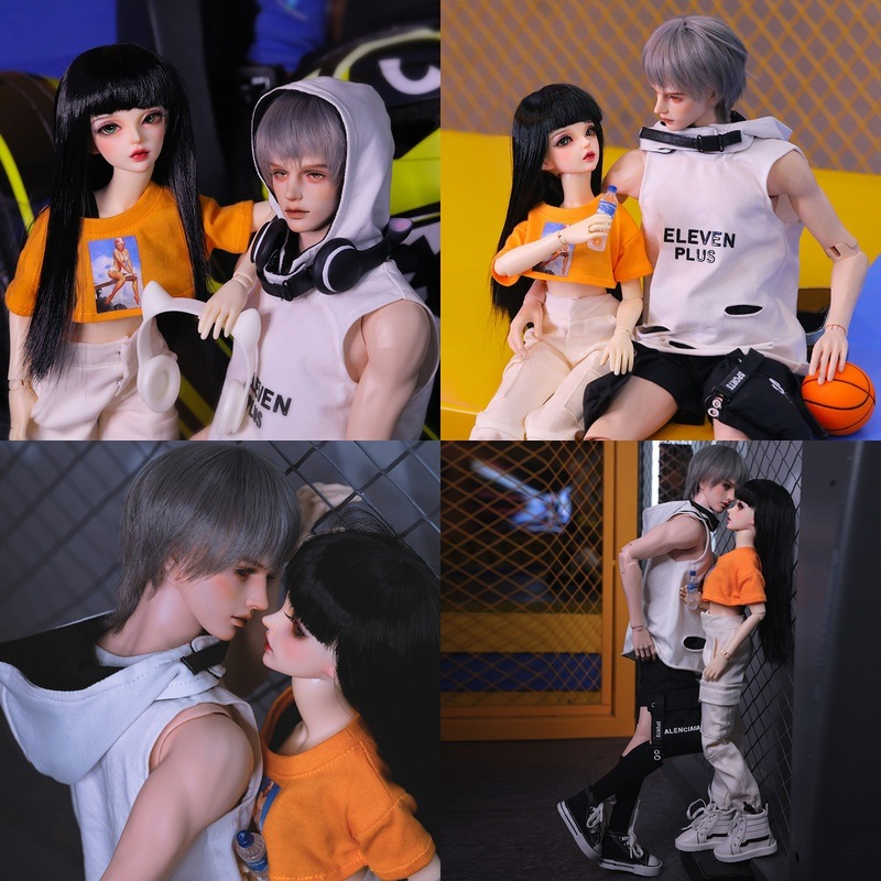 球体関節人形Yaxi vince人形可動関節人形 1/4 関節人形 BJDドール