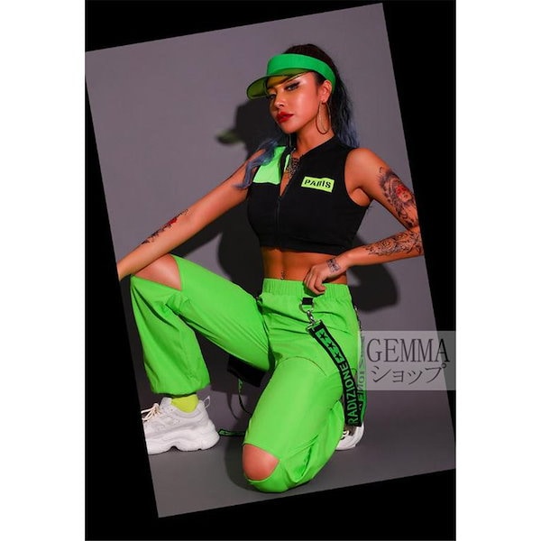 ダンス 衣装 Amazon | [TRVELBETT] キッズ ダンス衣装 ヒップホップダンス