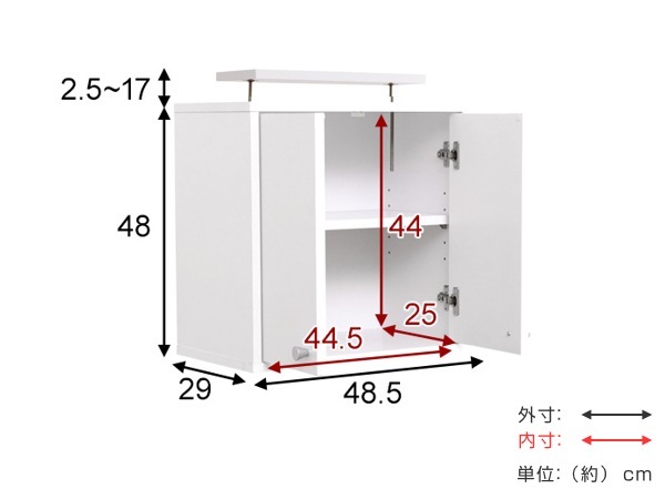 コレクションラック専用 上置き棚 幅48.5cm 深型 追加棚 突っ張り つっぱり式 収納 両開き扉 本棚 収納棚 収納ラック シェルフ 可動棚 整理 整理棚 ラック ブラウン 白 シンプル コレクションラック専用 上置き棚 幅48.5cm 深型 追加棚 突っ張り つっぱり式 収納 両開き扉 本棚 収納棚 収納ラック シェルフ 可動棚 整理 整理棚 ラック ブラウン 白 シンプル