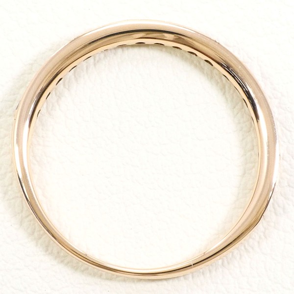 K10 10金 PG リング 10号 ダイヤ 0.20 中古 K10 10金 PG リング 10号 ダイヤ 0.20 中古