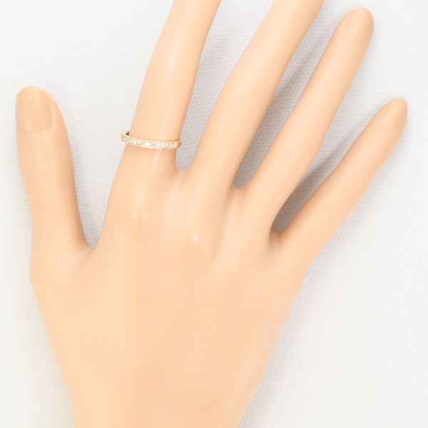 K10 10金 PG リング 10号 ダイヤ 0.20 中古 K10 10金 PG リング 10号 ダイヤ 0.20 中古