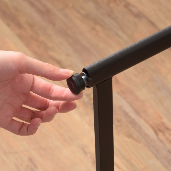 デスク パソコンデスク 幅100cm 引き出し付き アジャスター付き 天然木 スチール脚 デスク パソコンデスク 幅100cm 引き出し付き アジャスター付き 天然木 スチール脚