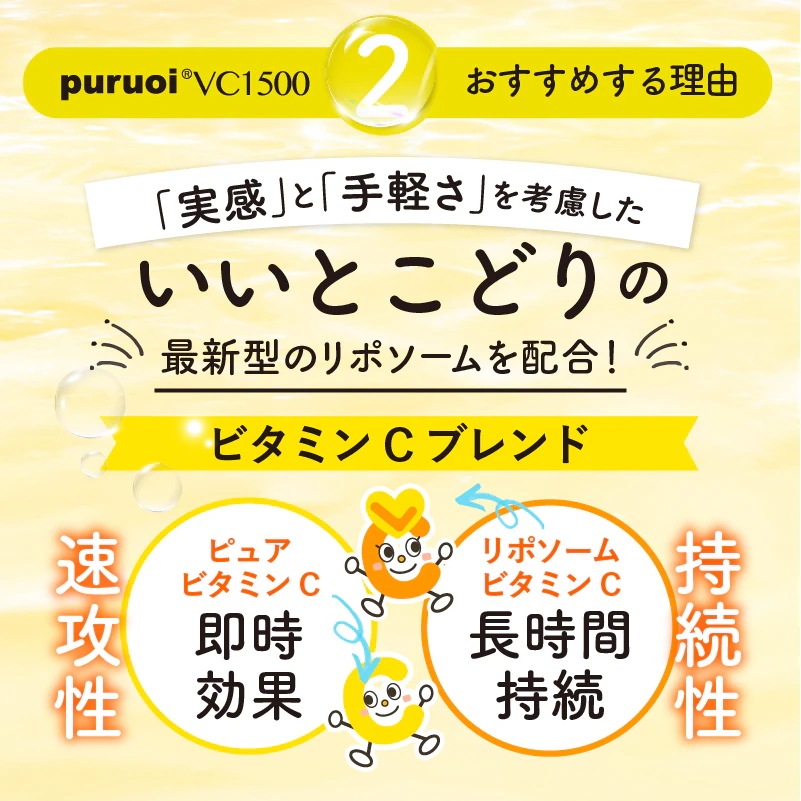 リポソームビタミンC&レチノール 配合 プルオイVC1500 360粒(90粒×4袋/約60日分) ビタミンC ビタミンA レチノール 持続型 リポソーム サプリ 日本製 リポソームビタミンC&レチノール 配合 プルオイVC1500 360粒(90粒×4袋/約60日分) ビタミンC ビタミンA レチノール 持続型 リポソーム サプリ 日本製