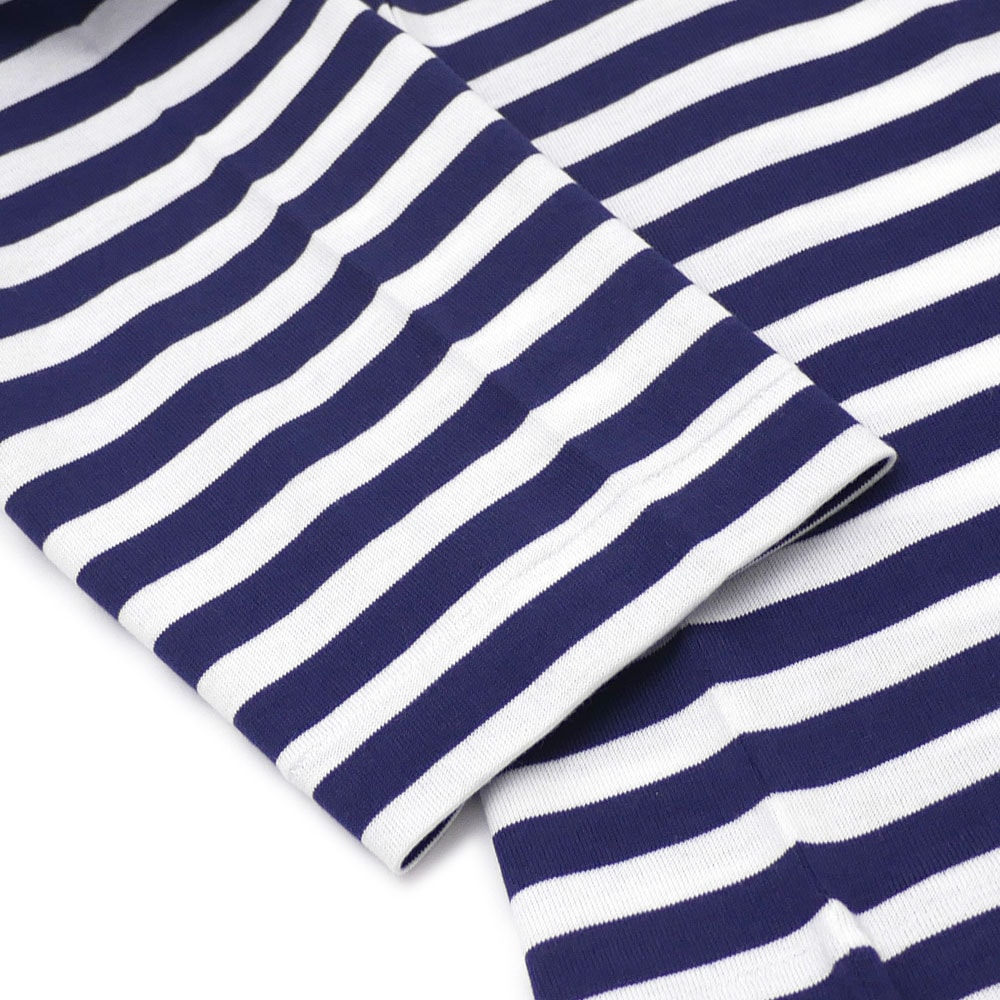 プレイ コムデギャルソン PLAY COMME des GARCONS MENS BORDER RED HEART LS TEE 長袖Tシャツ WHITExNAVY 202-000229-049