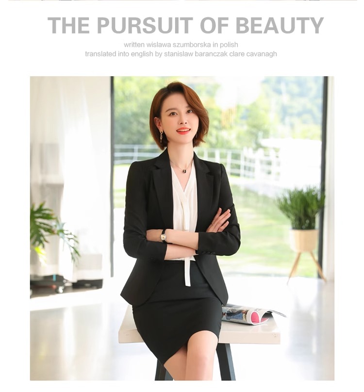 スーツスーツスーツ女性正装大学生腰を収める韓国版気質ol職業服グレーの小さなスーツ作業服 スーツスーツスーツ女性正装大学生腰を収める韓国版気質ol職業服グレーの小さなスーツ作業服