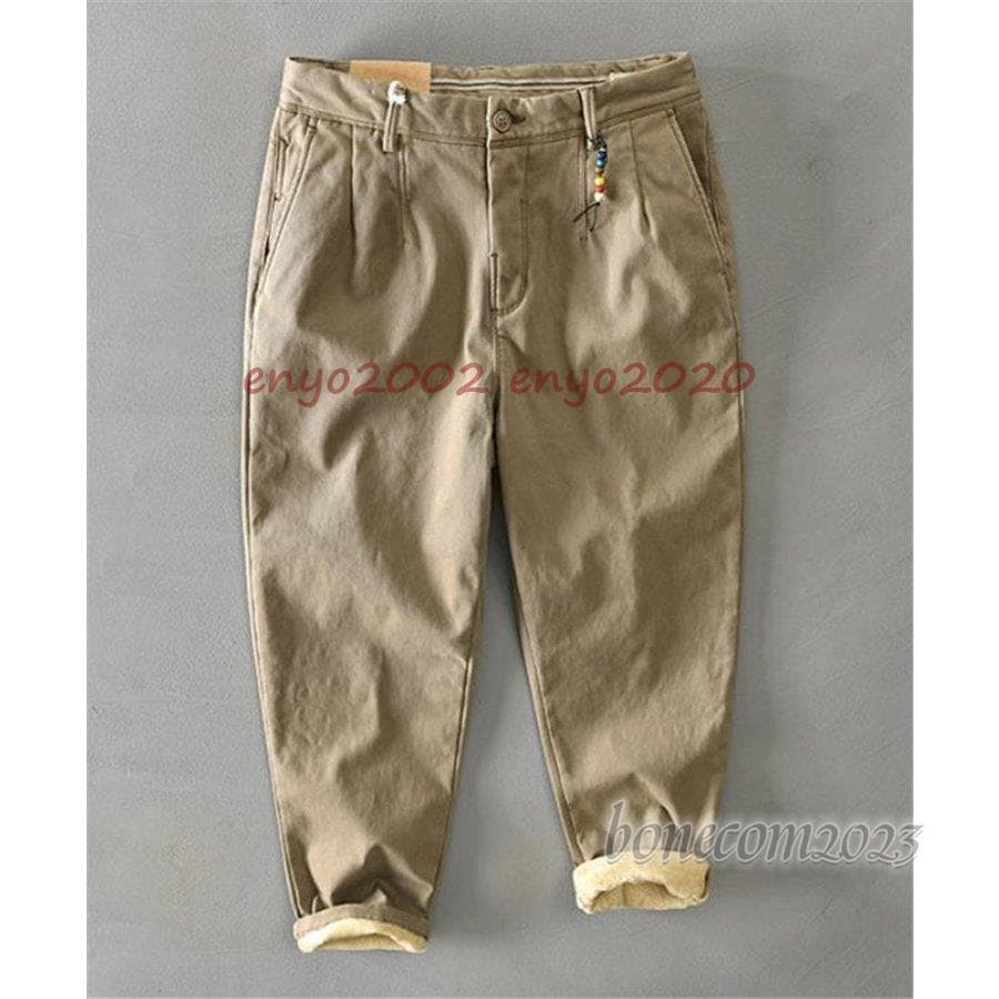 【即納】カーゴパンツ メンズ 裏起毛 パンツ 暖パン 防寒 イージーパンツ アウトドア 暖かい ズボン ゆったり フリース 防寒着 秋冬 冬 ビジネス 通勤