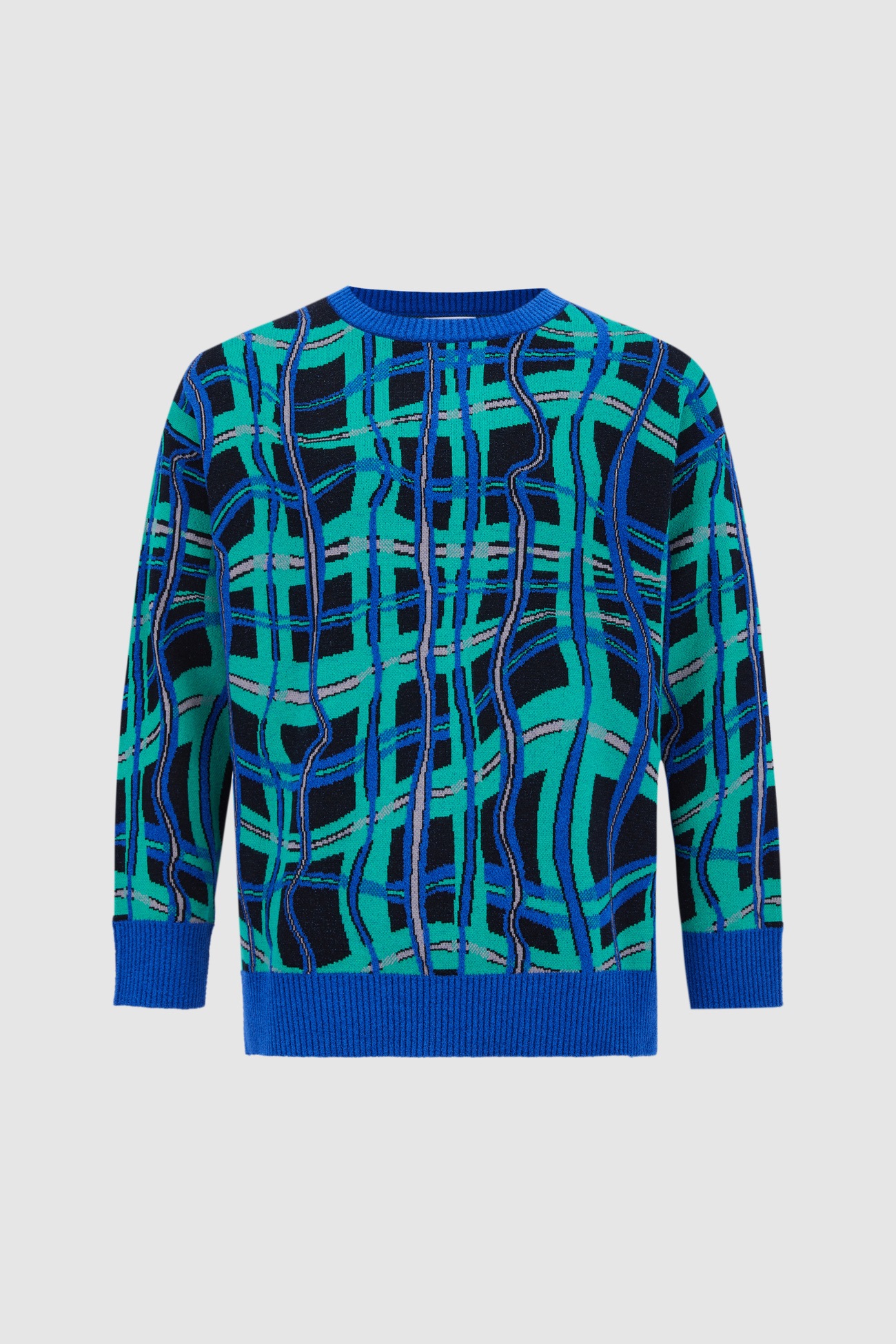 冬 紳士服 トレンド コントラストカラー ツイスト チェック プルオーバー ウォームセーター ブルー XS S M L トップス 袖あり 長袖 きれいめ シンプル おしゃれ お洒落 かっこいい ラフ 冬 紳士服 トレンド コントラストカラー ツイスト チェック プルオーバー ウォームセーター ブルー XS S M L トップス 袖あり 長袖 きれいめ シンプル おしゃれ お洒落 かっこいい ラフ