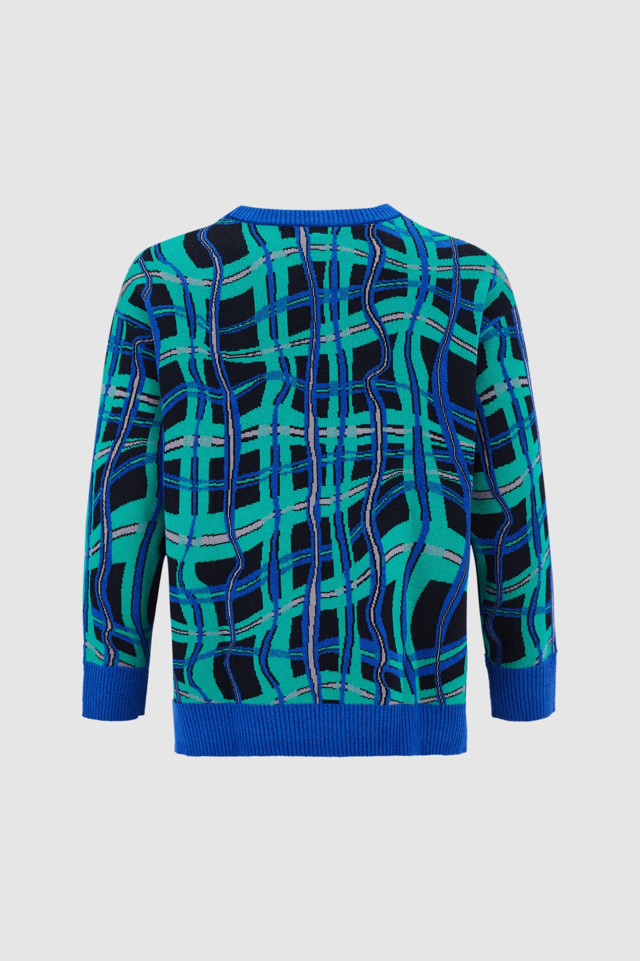 冬 紳士服 トレンド コントラストカラー ツイスト チェック プルオーバー ウォームセーター ブルー XS S M L トップス 袖あり 長袖 きれいめ シンプル おしゃれ お洒落 かっこいい ラフ 冬 紳士服 トレンド コントラストカラー ツイスト チェック プルオーバー ウォームセーター ブルー XS S M L トップス 袖あり 長袖 きれいめ シンプル おしゃれ お洒落 かっこいい ラフ