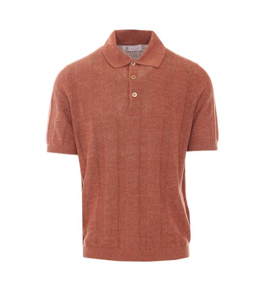 BRUNELLO CUCINELLI Men Polo Shirts M2L707815 CYM65 Red_1