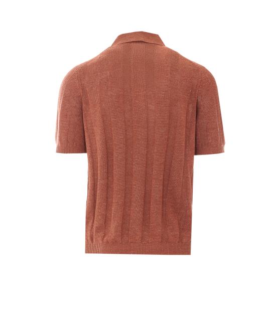 BRUNELLO CUCINELLI Men Polo Shirts M2L707815 CYM65 Red_2