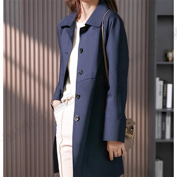 トレンチコート レディース 40代 ミディアム丈ジャケット ステンカラースプリングコート 春コート 長袖アウター 秋服 カジュアル韓国風 通勤バーカー 30代 50代 トレンチコート レディース 40代 ミディアム丈ジャケット ステンカラースプリングコート 春コート 長袖アウター 秋服 カジュアル韓国風 通勤バーカー 30代 50代
