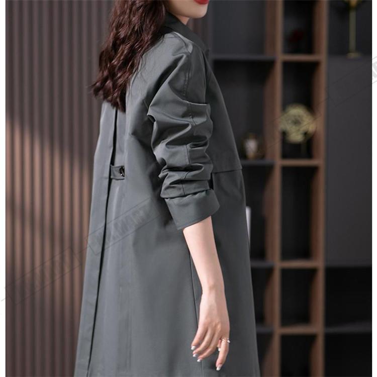 トレンチコート レディース 40代 ミディアム丈ジャケット ステンカラースプリングコート 春コート 長袖アウター 秋服 カジュアル韓国風 通勤バーカー 30代 50代 トレンチコート レディース 40代 ミディアム丈ジャケット ステンカラースプリングコート 春コート 長袖アウター 秋服 カジュアル韓国風 通勤バーカー 30代 50代