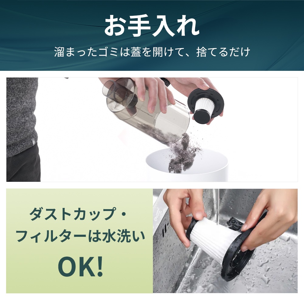 掃除機 15000pa 超強力吸引 コードレス 日本製モーター サイクロン式 掃除機 スティック ハンディ 2way仕様 HEPAフィルター 紙パック不要 静音 掃除機 15000pa 超強力吸引 コードレス 日本製モーター サイクロン式 掃除機 スティック ハンディ 2way仕様 HEPAフィルター 紙パック不要 静音