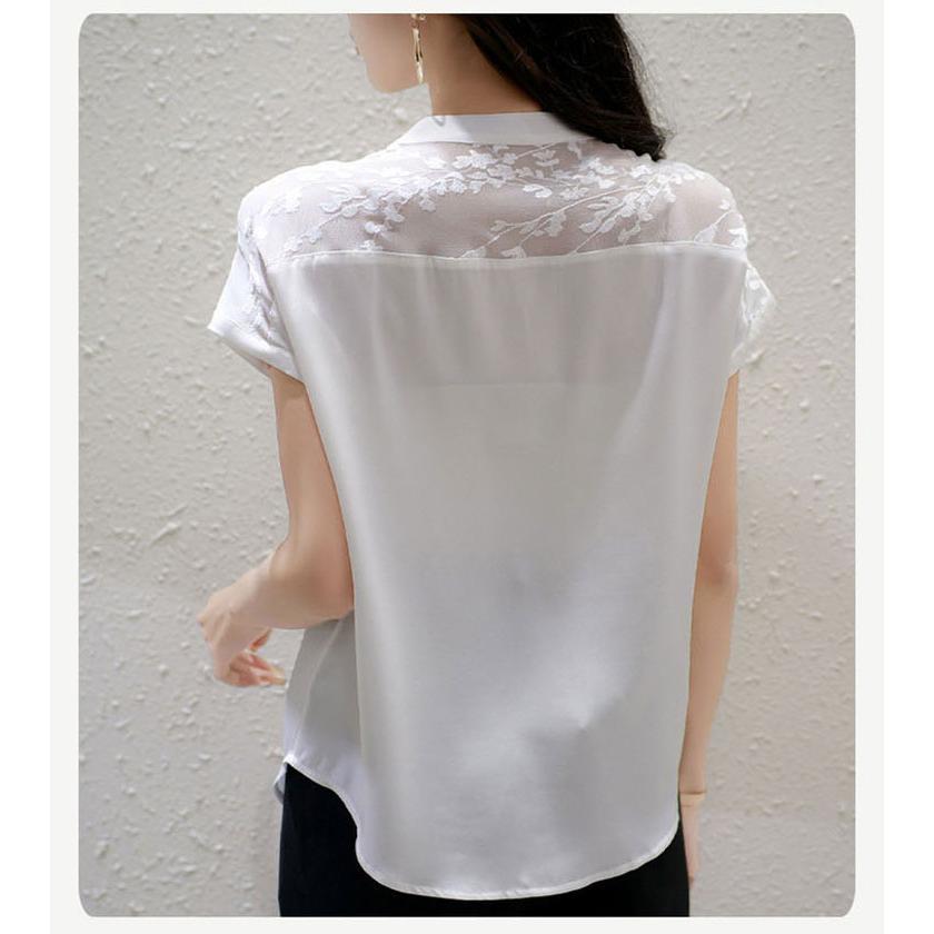 夏新作ブラウス レディース 夏 フレンチ袖 トップス シャツ フリル プルオーバー レース刺繍 通勤 きれいめ オフィスカジュアル かわいい おしゃれ 透け感 大人 夏新作ブラウス レディース 夏 フレンチ袖 トップス シャツ フリル プルオーバー レース刺繍 通勤 きれいめ オフィスカジュアル かわいい おしゃれ 透け感 大人