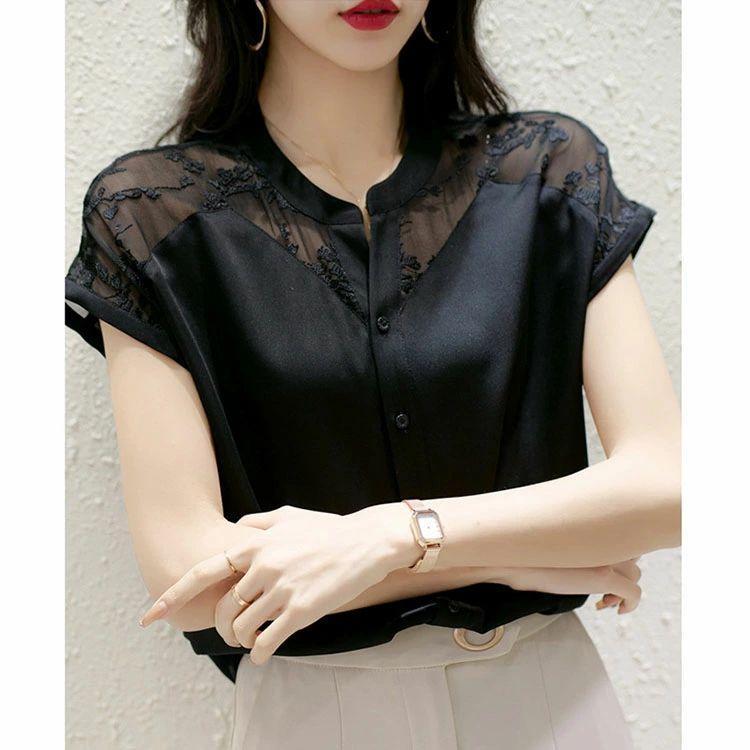 夏新作ブラウス レディース 夏 フレンチ袖 トップス シャツ フリル プルオーバー レース刺繍 通勤 きれいめ オフィスカジュアル かわいい おしゃれ 透け感 大人 夏新作ブラウス レディース 夏 フレンチ袖 トップス シャツ フリル プルオーバー レース刺繍 通勤 きれいめ オフィスカジュアル かわいい おしゃれ 透け感 大人