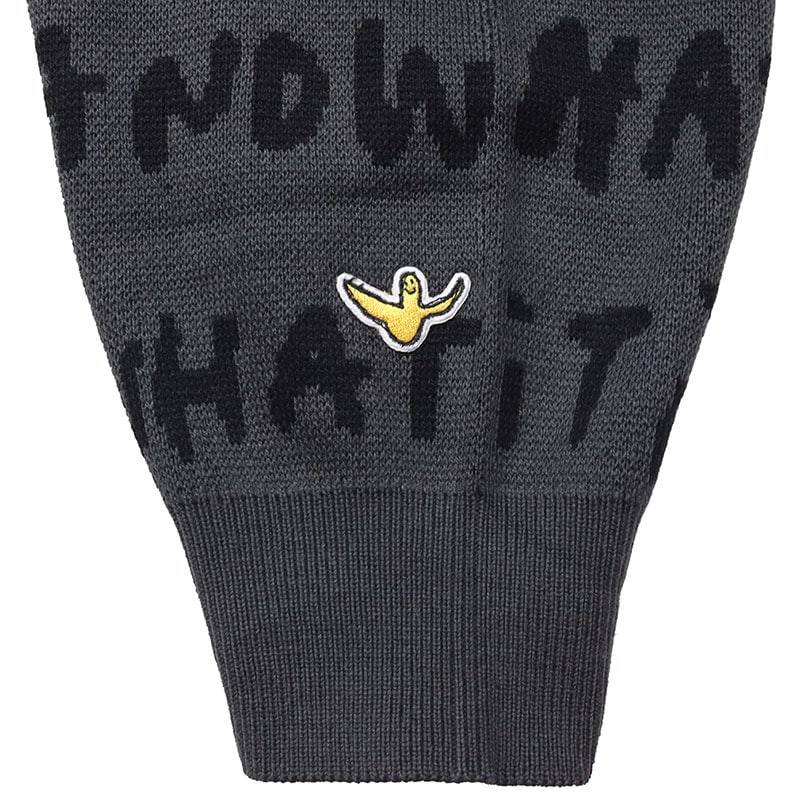 マークゴンザレス ニット (What it isNt)MARK GONZALES ジャガード セーター トップス メンズ レディース ブランド 大きいサイズ おしゃれ マークゴンザレス ニット (What it isNt)MARK GONZALES ジャガード セーター トップス メンズ レディース ブランド 大きいサイズ おしゃれ