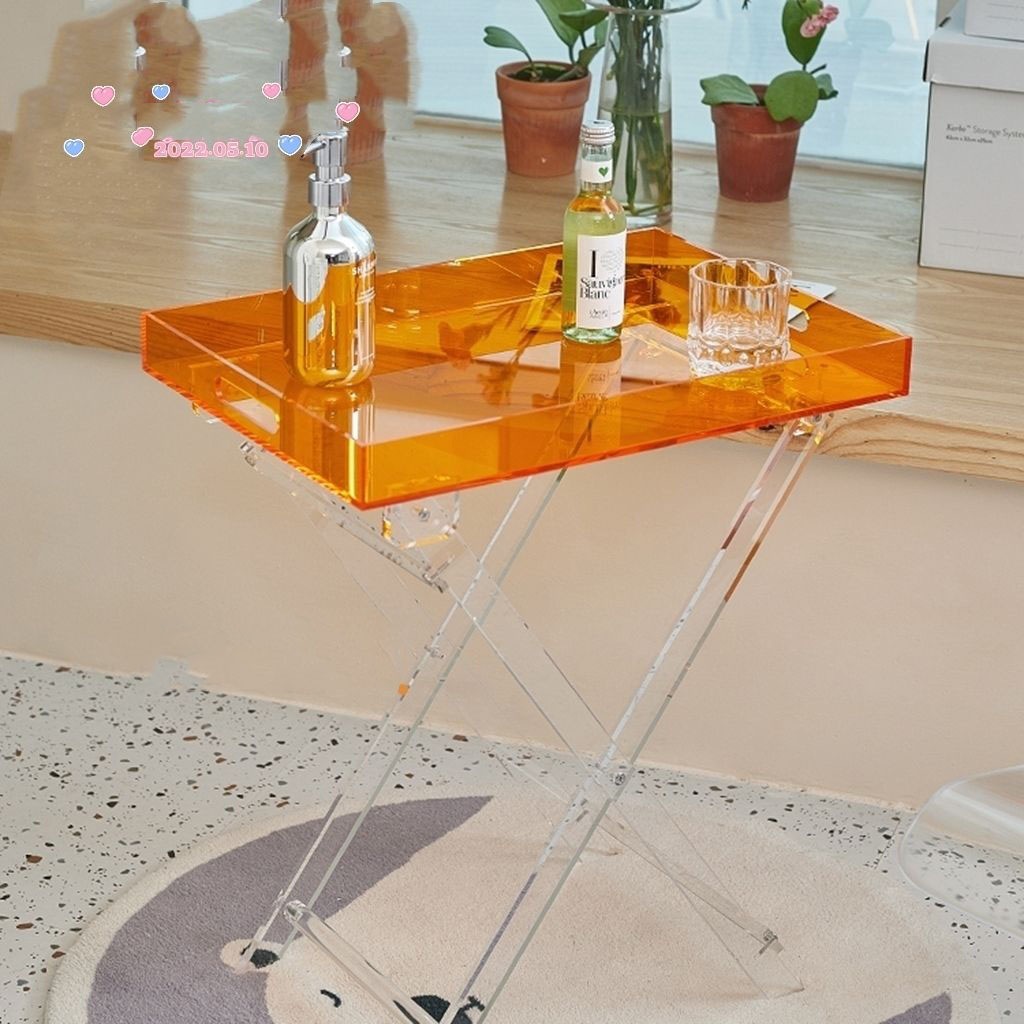 アクリルテーブル ローテーブル センターテーブル 北欧 コーヒーテーブル おしゃれ サイドテーブル 高級 ネス トテーブル クリア ベッドサイドテーブル