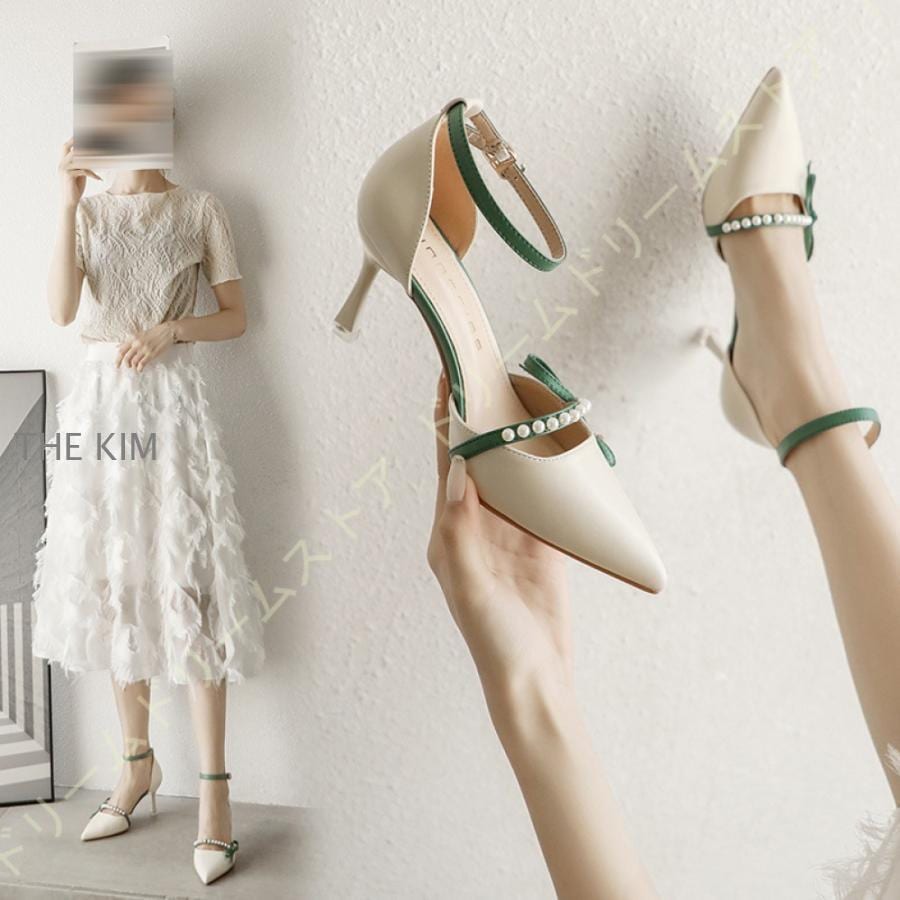 期間限定送料無料超人気 サンダル ハイヒール 靴 パンプス ドレスシューズ ポインテッドトゥ ヒール 6cm パール アンクルストラップ フォーマル おしゃれ 結婚式パンプス ピンヒール 期間限定送料無料超人気 サンダル ハイヒール 靴 パンプス ドレスシューズ ポインテッドトゥ ヒール 6cm パール アンクルストラップ フォーマル おしゃれ 結婚式パンプス ピンヒール