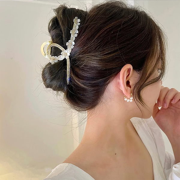 展示中です。さくら色のヘアクリップ 展示中です。さくら色のヘアクリップ