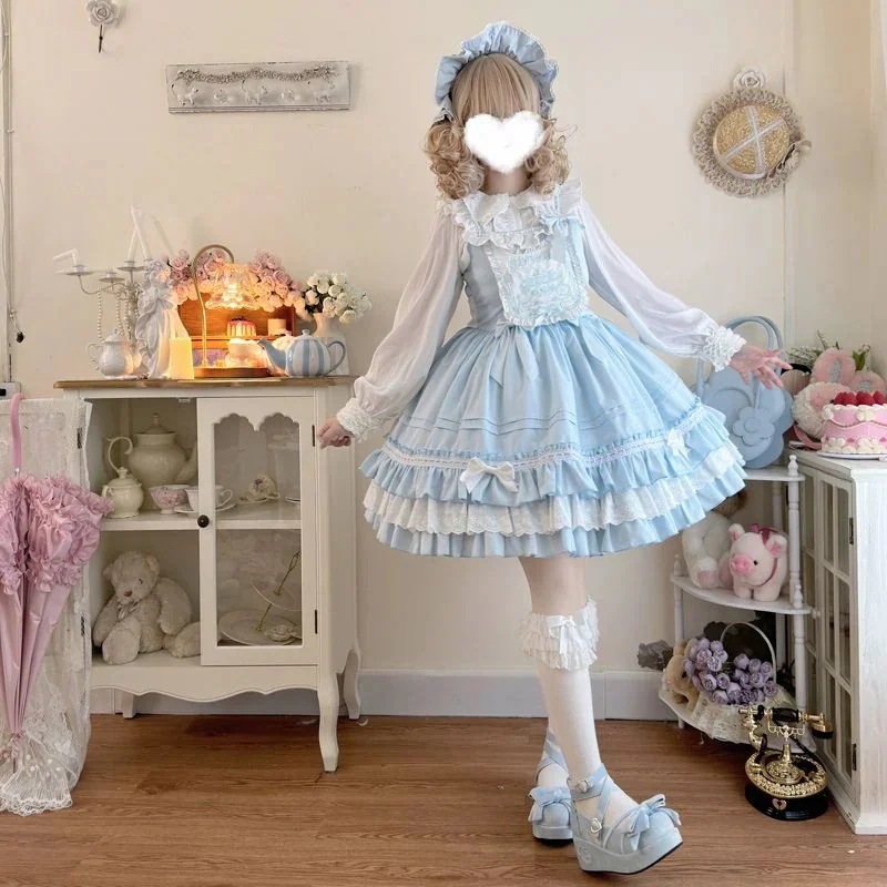 コスプレ ロリータ 花嫁 茶会 ワンピース キュートjsk キャミソールワンピース サマー レディース ドレス 韓国ファッション コスチューム コスプレ ロリータ 花嫁 茶会 ワンピース キュートjsk キャミソールワンピース サマー レディース ドレス 韓国ファッション コスチューム