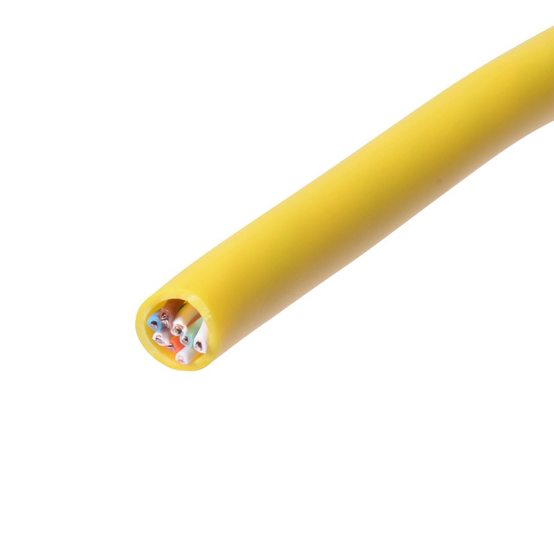 カテゴリ5eUTP単線ケーブルのみ 100m イエロー KB-T5-CB100YN