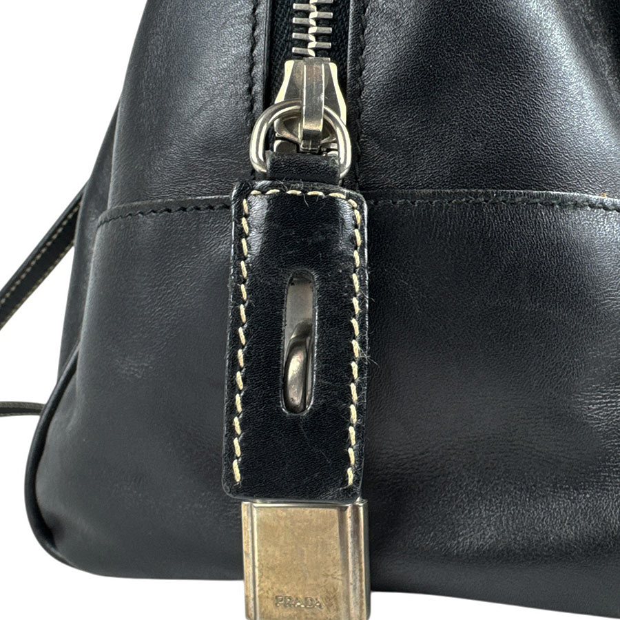 PRADA ハンドバッグ 黒 ブラック PRADAプラダ PRADA ハンドバッグ ショルダーバッグ レザー