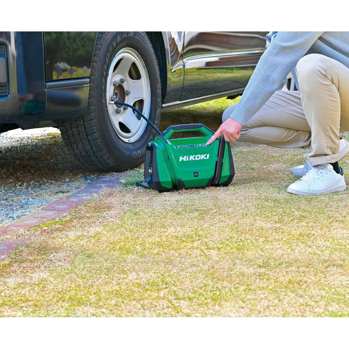 【在庫有・即納】 HiKOKI ハイコーキ 18V コードレス 空気入れ UP18DA(NN) 【蓄電池・充電器別売】ボール 空気抜き 【在庫有・即納】 HiKOKI ハイコーキ 18V コードレス 空気入れ UP18DA(NN) 【蓄電池・充電器別売】ボール 空気抜き