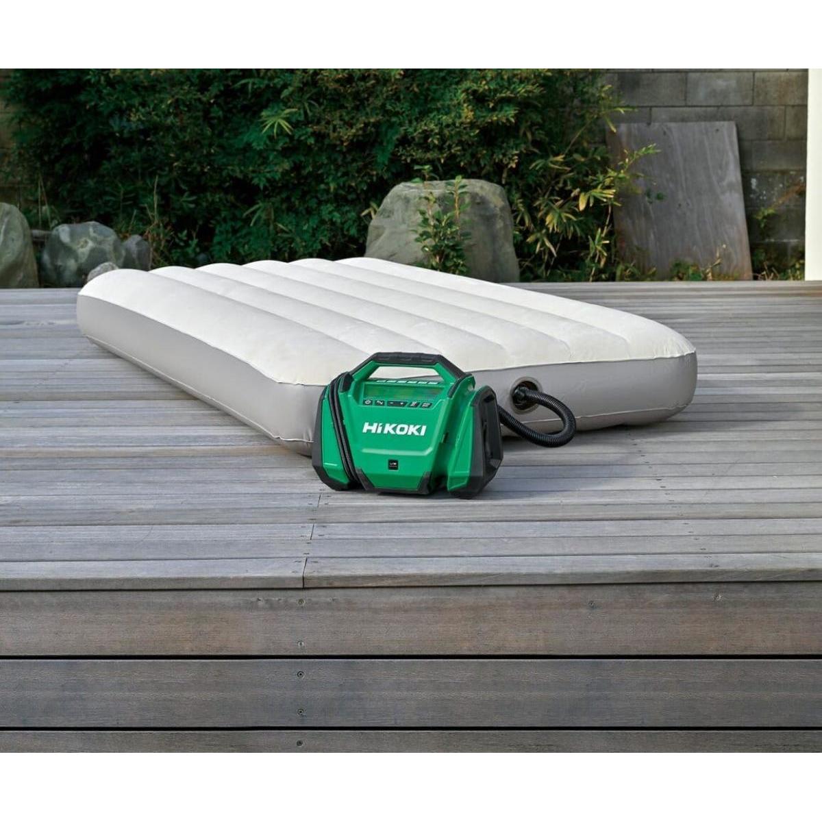 【在庫有・即納】 HiKOKI ハイコーキ 18V コードレス 空気入れ UP18DA(NN) 【蓄電池・充電器別売】ボール 空気抜き 【在庫有・即納】 HiKOKI ハイコーキ 18V コードレス 空気入れ UP18DA(NN) 【蓄電池・充電器別売】ボール 空気抜き