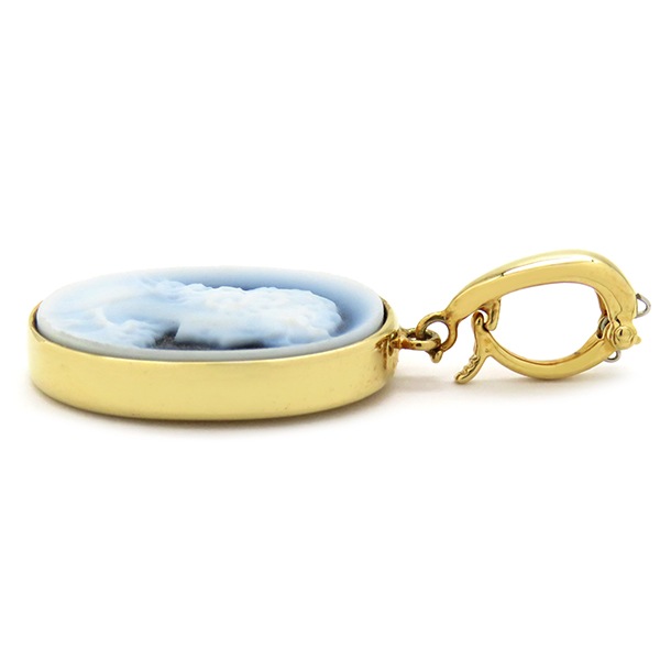 TASAKI TASAKI ペンダントトップ カメオ K18YG イエローゴールド チャーム 【中古】 TASAKI TASAKI ペンダントトップ カメオ K18YG イエローゴールド チャーム 【中古】