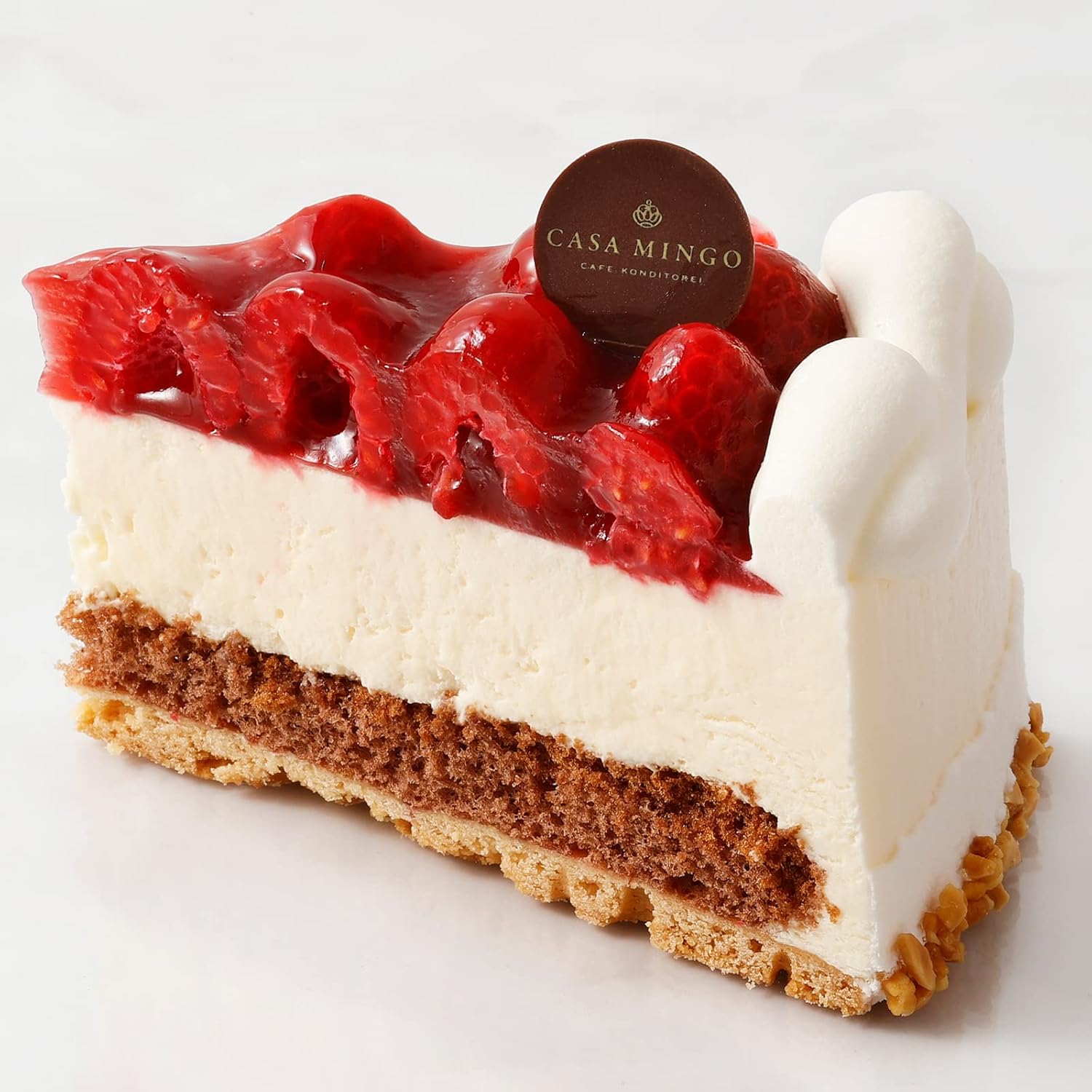 洋菓子店カサミンゴー 最高級洋菓子 シュス木苺 レアチーズケーキ 誕生日プレート無し 15cm 洋菓子店カサミンゴー 最高級洋菓子 シュス木苺 レアチーズケーキ 誕生日プレート無し 15cm