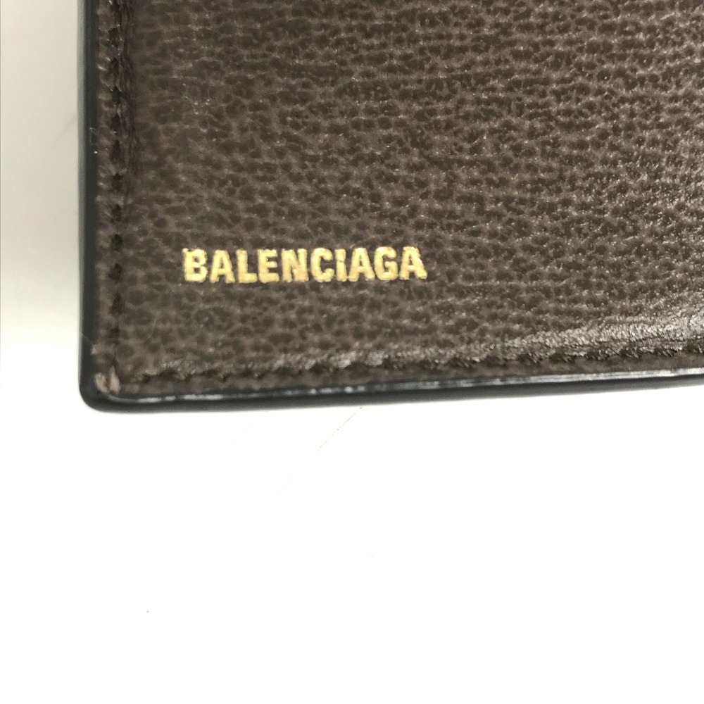2つ折り財布 680403 ザ ハッカー プロジェクト BALENCIAGA バレンシアガ コラボ コンパクトウォレット ベージュ