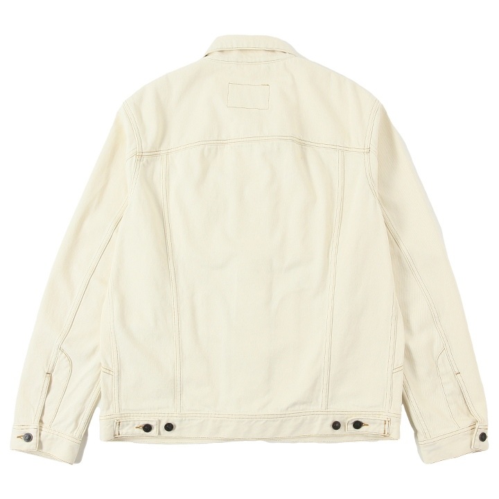 ホワイトデニムジャケット メンズ D-RILEY ワンポイントロゴ刺繍 die-m-o-f8-45v ホワイトデニムジャケット メンズ D-RILEY ワンポイントロゴ刺繍 die-m-o-f8-45v