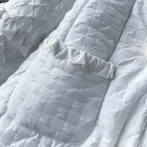 【即納】ダウンジャケット レディース ダウン ショート丈 アウター 中綿コート レディース ショートダウン 韓国 無地 ガーリー 秋 冬 長袖 可愛い キルティング フリル ポンポン フェイクファー 【即納】ダウンジャケット レディース ダウン ショート丈 アウター 中綿コート レディース ショートダウン 韓国 無地 ガーリー 秋 冬 長袖 可愛い キルティング フリル ポンポン フェイクファー