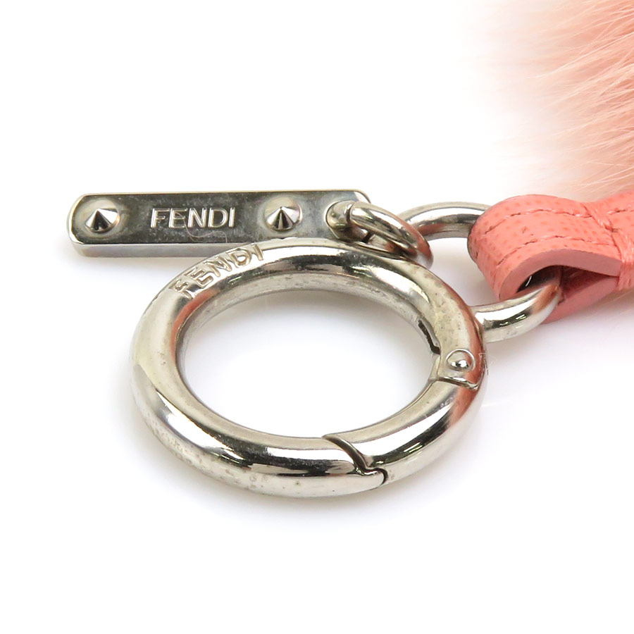 【美品】 FENDI フェンディ ファーティペット フォックスファー ピンク 美品】 FENDI フェンディ ファーティペット フォックスファー ピンク