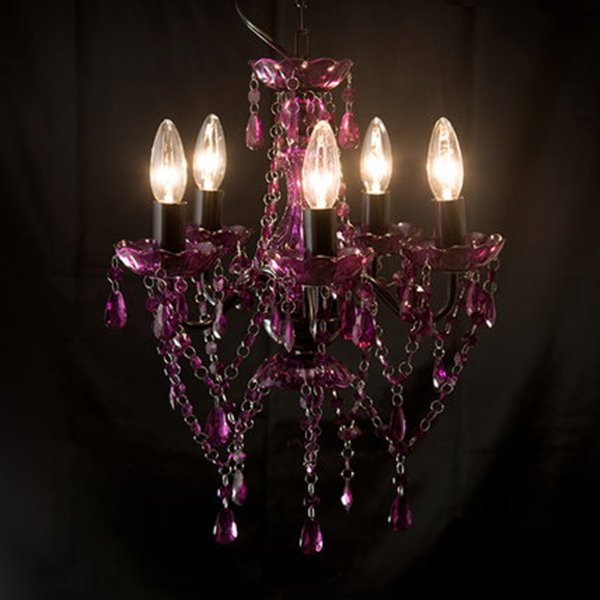 シャンデリア 5灯 小型 ミニ アクリル製 白熱灯付き LED対応 おしゃれ ペンダントライト 天井照明器具 シャンデリア 5灯 小型 ミニ アクリル製 白熱灯付き LED対応 おしゃれ ペンダントライト 天井照明器具