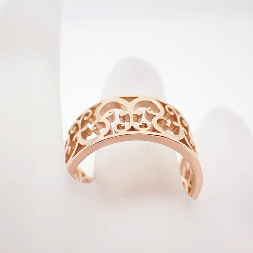 ティファニーエンチャントリングルベドメタル♯