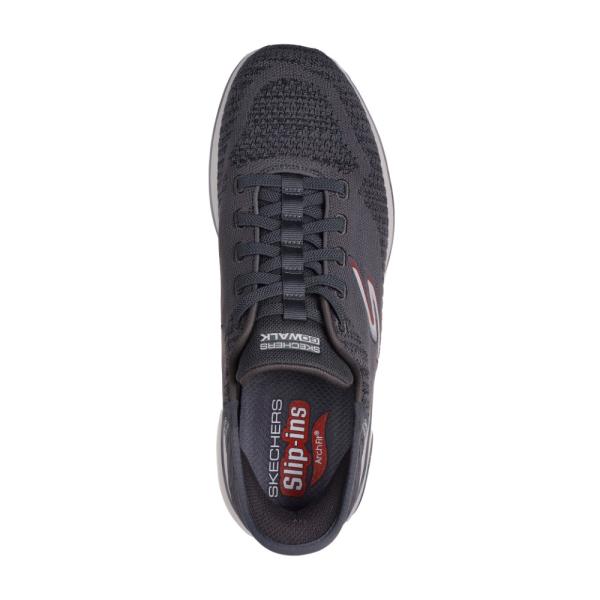 スケッチャーズ スリップインズ メンズ スニーカー ウォーキングシューズ SKECHERS 靴 普通幅 ゴーウォーク アーチフィット 2.0 216601 CCRD TPE ハンズフリー