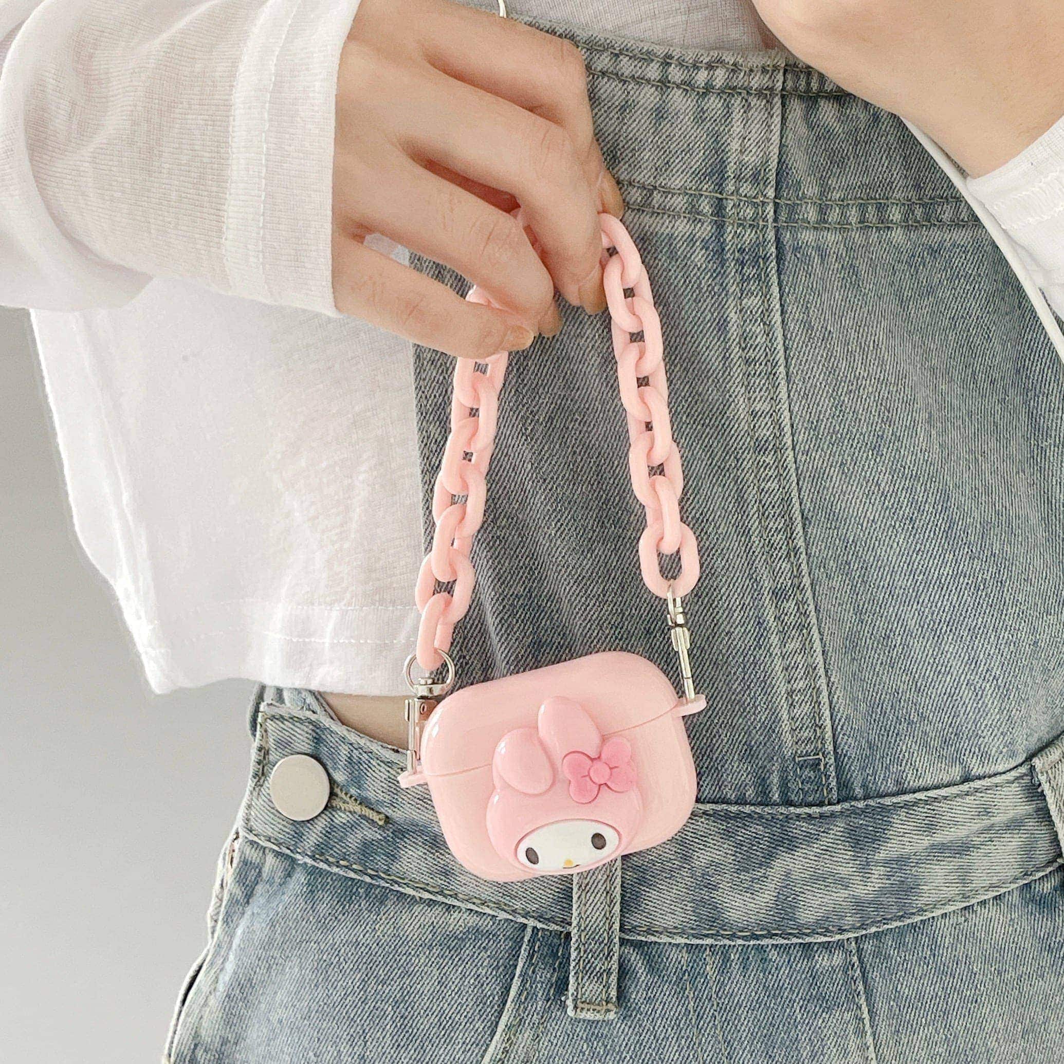 サンリオ【極速出荷】【無料限定】速やかに出荷AirPods proケース可愛い アニメ漫画 ブレスレット マイメロディAirPods12ケース