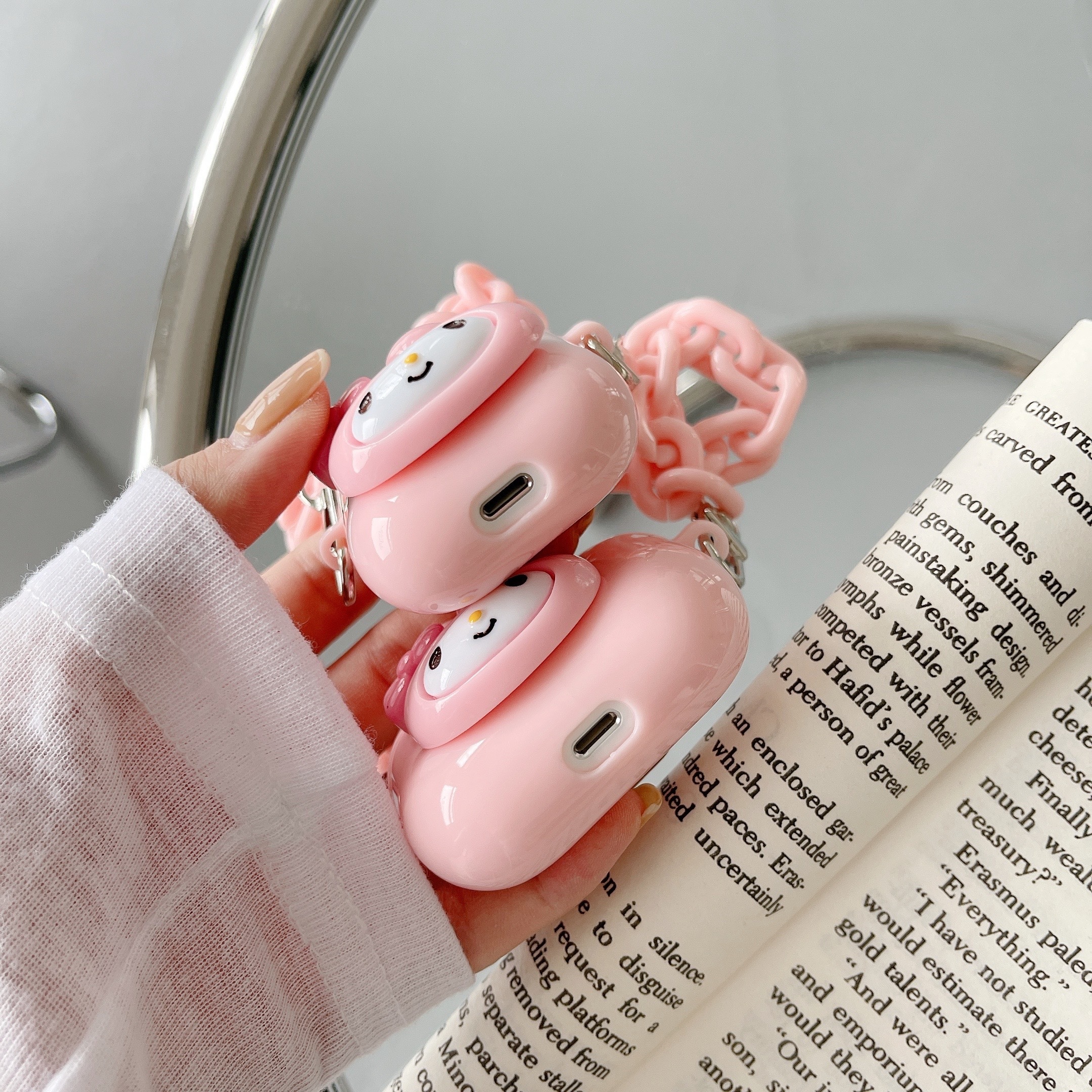 サンリオ【極速出荷】【無料限定】速やかに出荷AirPods proケース可愛い アニメ漫画 ブレスレット マイメロディAirPods12ケース