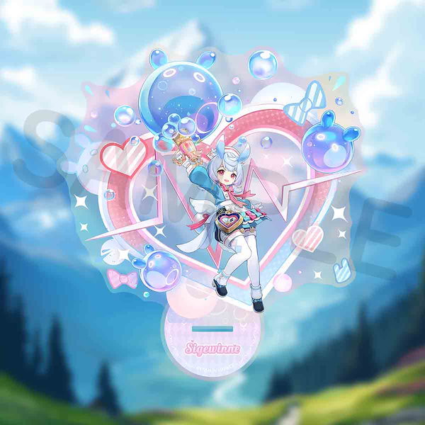 原神　海外限定　PC限定　アクリルチケット Qoo10] 原神 Xigwen 流砂チケット半券アク