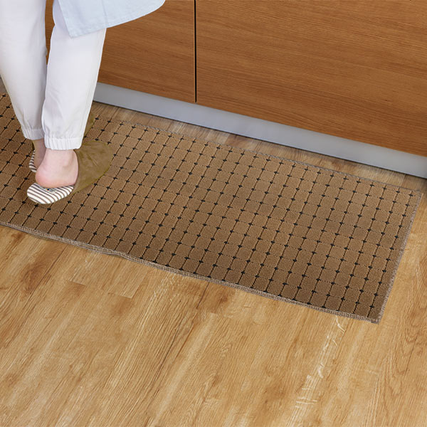 キッチンマット 1cm単位 オーダー 45x281ー300cm ドットスクア オーバーロック加工 日本製 キッチン マット サイズオーダー 45cm イージーオーダー 防炎 抗菌 防ダニ 制電 キッチンマット 1cm単位 オーダー 45x281ー300cm ドットスクア オーバーロック加工 日本製 キッチン マット サイズオーダー 45cm イージーオーダー 防炎 抗菌 防ダニ 制電