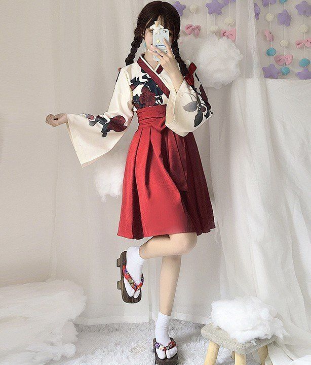 ハロウィン ハロインナイト ゴスロリ 着物 スーツ 袴 フラワー 花柄 プリント柄 ネイビー レッド ハロウィン ハロインナイト ゴスロリ 着物 スーツ 袴 フラワー 花柄 プリント柄 ネイビー レッド