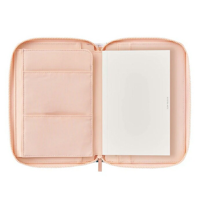 （まとめ買い）HITOTOKI NOTE 手帳のように使えるノート コミックサイズ ラウンドジップタイプ フラワー HN-CF04 [x3]