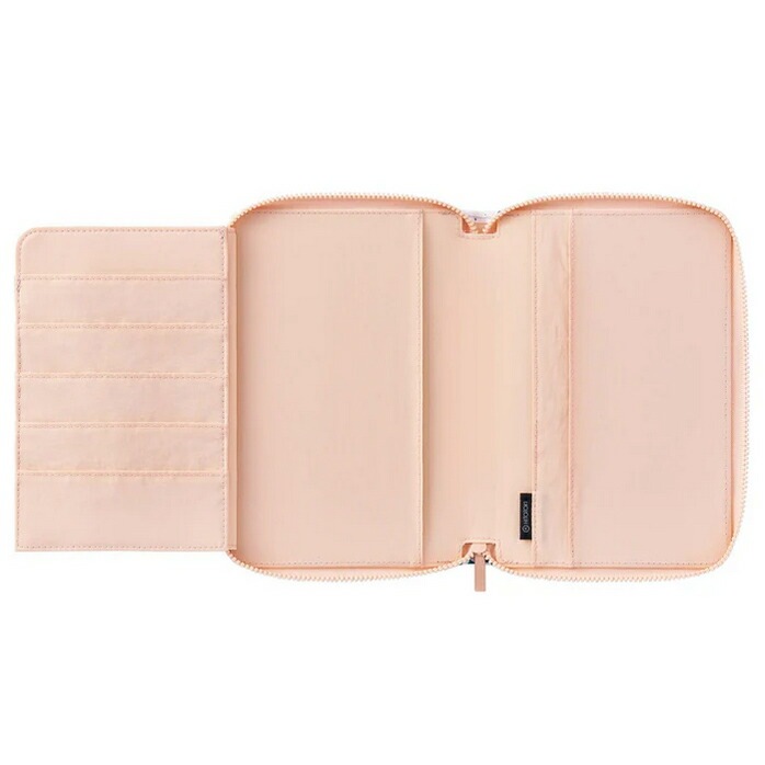 （まとめ買い）HITOTOKI NOTE 手帳のように使えるノート コミックサイズ ラウンドジップタイプ フラワー HN-CF04 [x3]