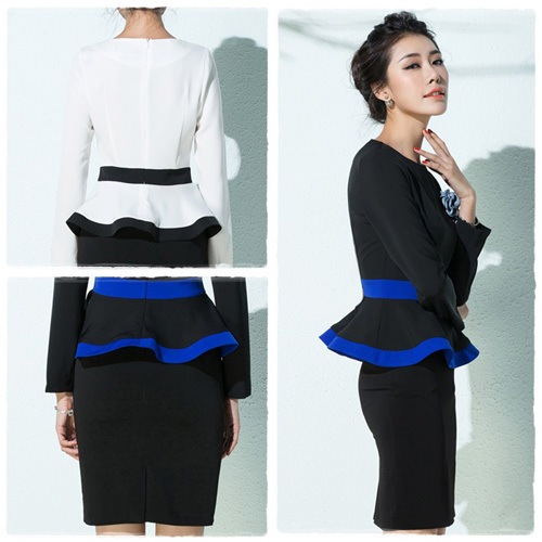 大人セットアップ ぺプラムスカートスーツ セレモニースーツ/入学式/ママスーツ/大きいサイズ/入園式/卒業式/結婚式/学校行事/かっこいい/個性的/高品質/黒/白/ブルー 大人セットアップ ぺプラムスカートスーツ セレモニースーツ/入学式/ママスーツ/大きいサイズ/入園式/卒業式/結婚式/学校行事/かっこいい/個性的/高品質/黒/白/ブルー