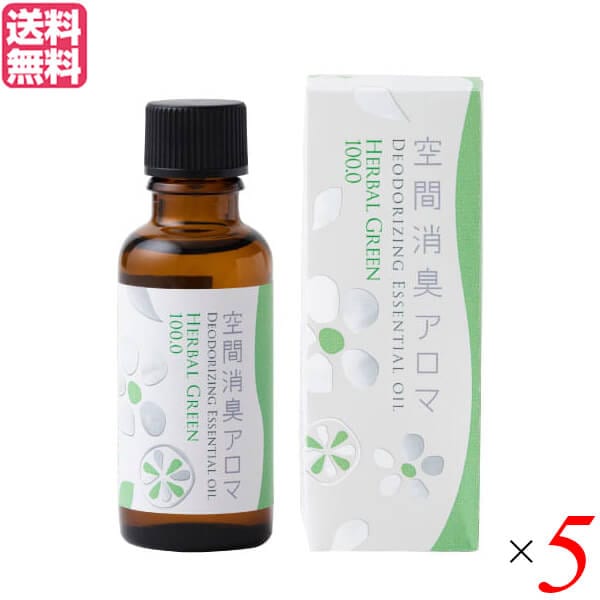アロマ 芳香剤 ルームフレグランス 生活の木 空間消臭アロマ ハーバルグリーン100.0 30ml