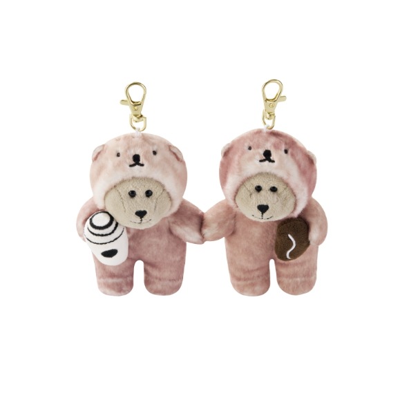 [25Valentine] Lovely Otter Keychain Set (2P)