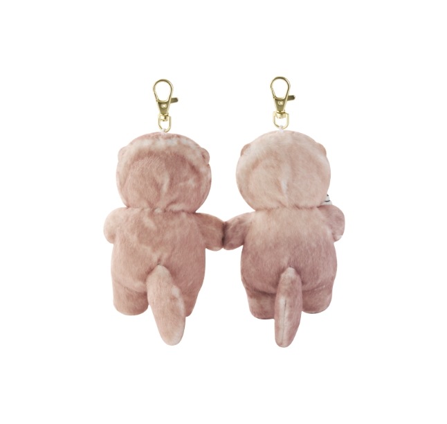 [25Valentine] Lovely Otter Keychain Set (2P)