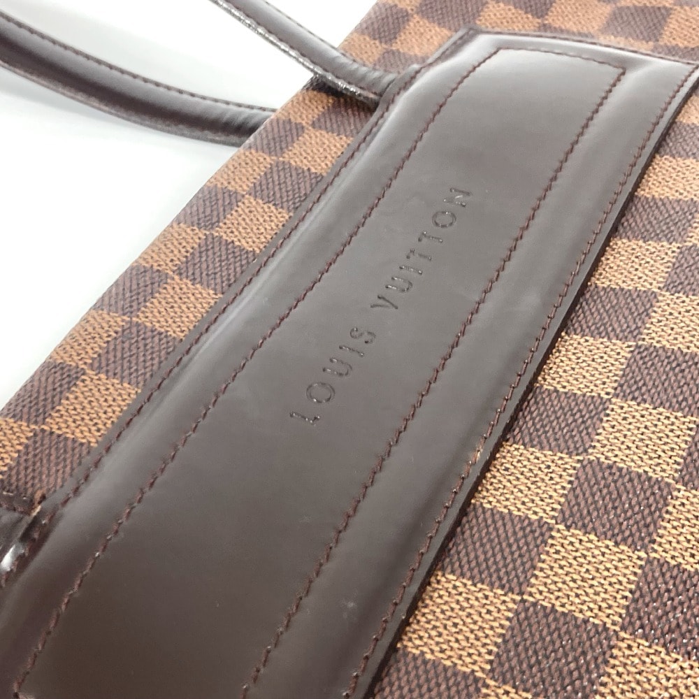 ショルダーバッグ N51149 クリフトン ダミエ 肩掛け トートバッグ ダミエキャンバス エベヌ ブラウン