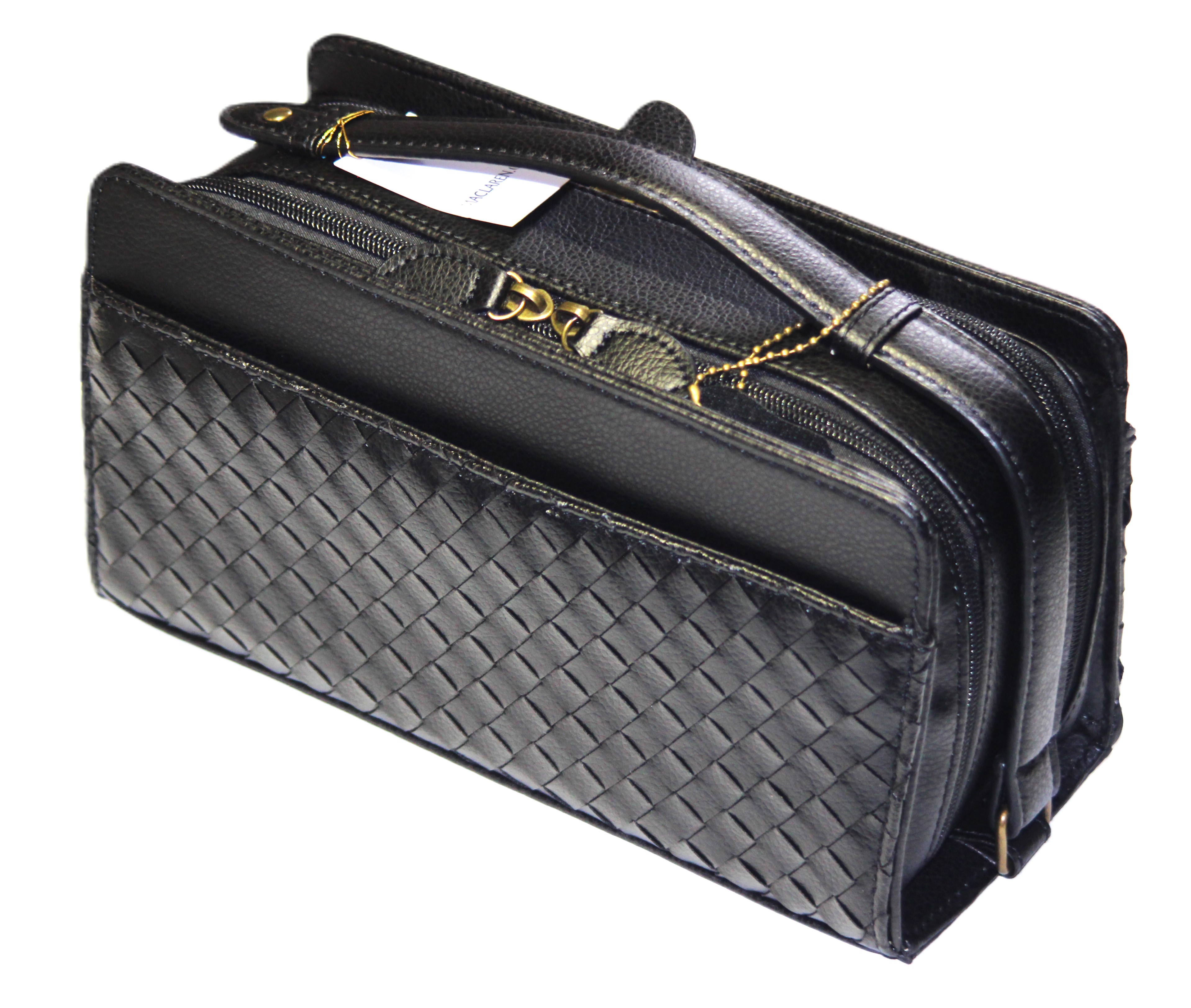 【新規OPEN】【期間限定セール】【激安】【新品未使用】合皮エンボス加工 編み込みメッシュ加工 BOX型 ダブルファスナーモデル セカンドバッグ AN-2046 黒 【新規OPEN】【期間限定セール】【激安】【新品未使用】合皮エンボス加工 編み込みメッシュ加工 BOX型 ダブルファスナーモデル セカンドバッグ AN-2046 黒